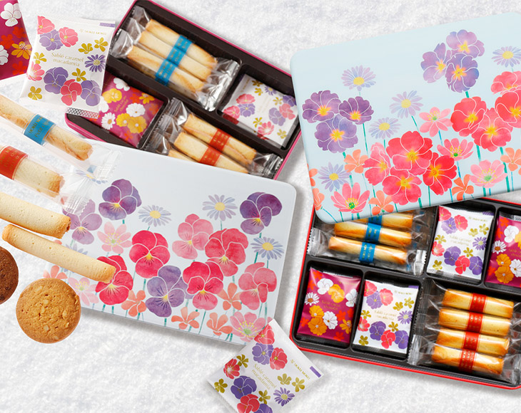 冬の花咲くパッケージ